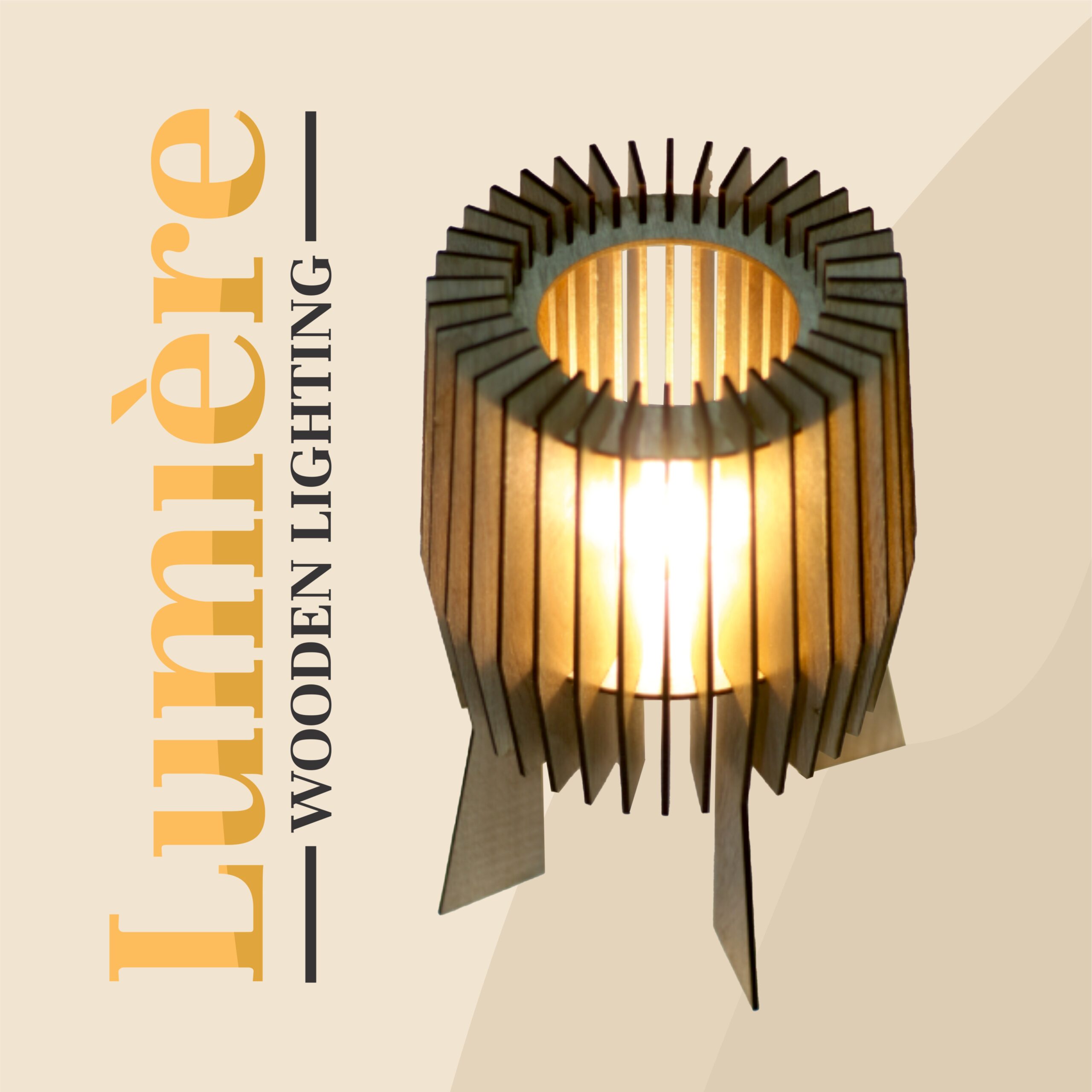 drvena stona lampa Drvena stona lampa REIMS – dekorativna rasvjeta od drveta