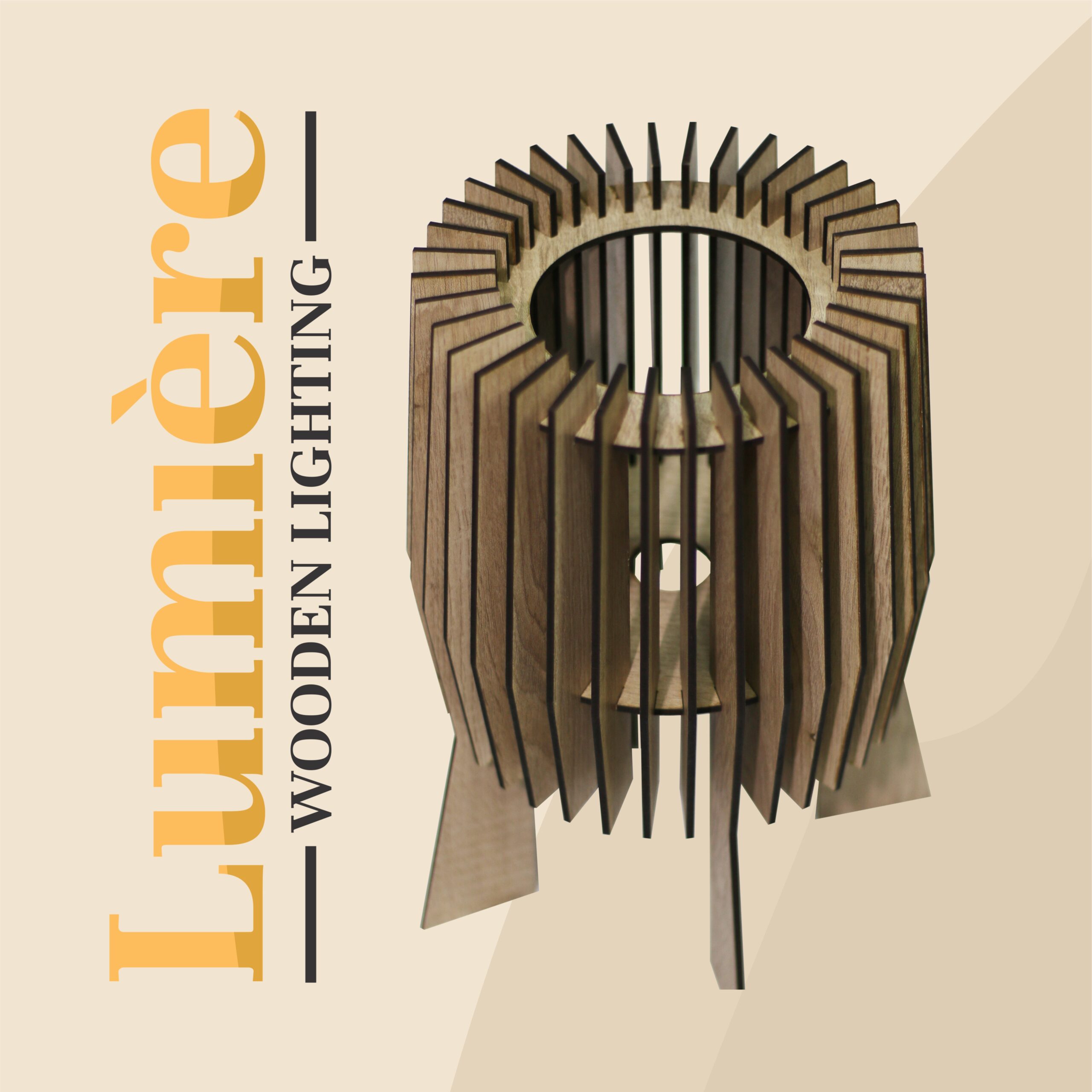 drvena stona lampa Drvena stona lampa REIMS – dekorativna rasvjeta od drveta